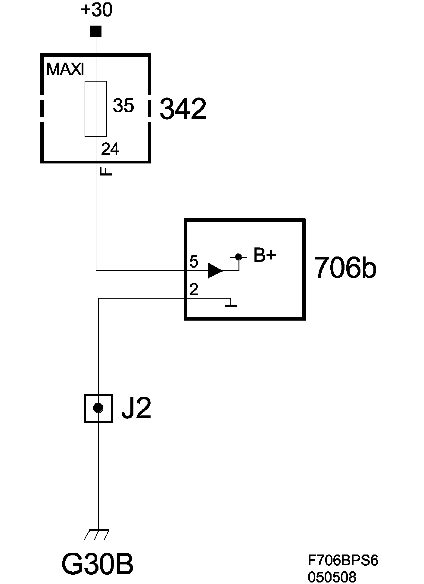 Radiator Fan Relay Unit (706B), B207 With One Radiator Fan — 2008 Saab ...
