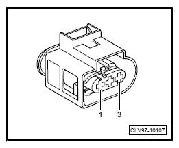 Fuel Pressure Sensor -G247- — 2018 Volkswagen Tiguan SE, AWD Service ...