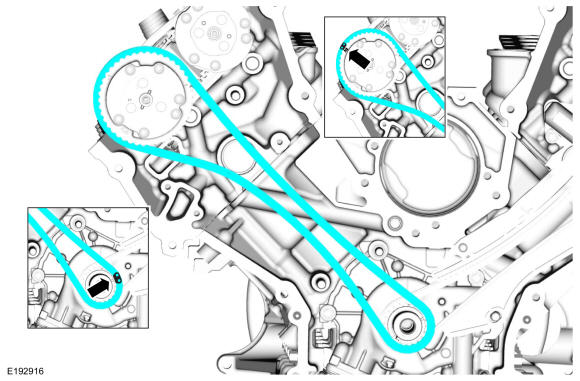 Timing Chain: Installation — 2017 Ford F-150 XLT, 4D Pickup Crew Cab, 5 ...