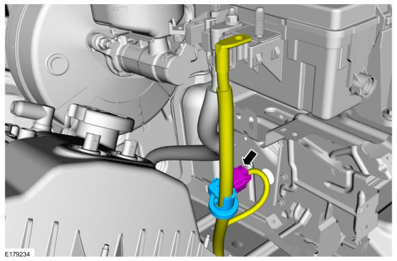Generator Current Sensor: Installation — 2015 Ford Transit-350 XLT, 3 ...