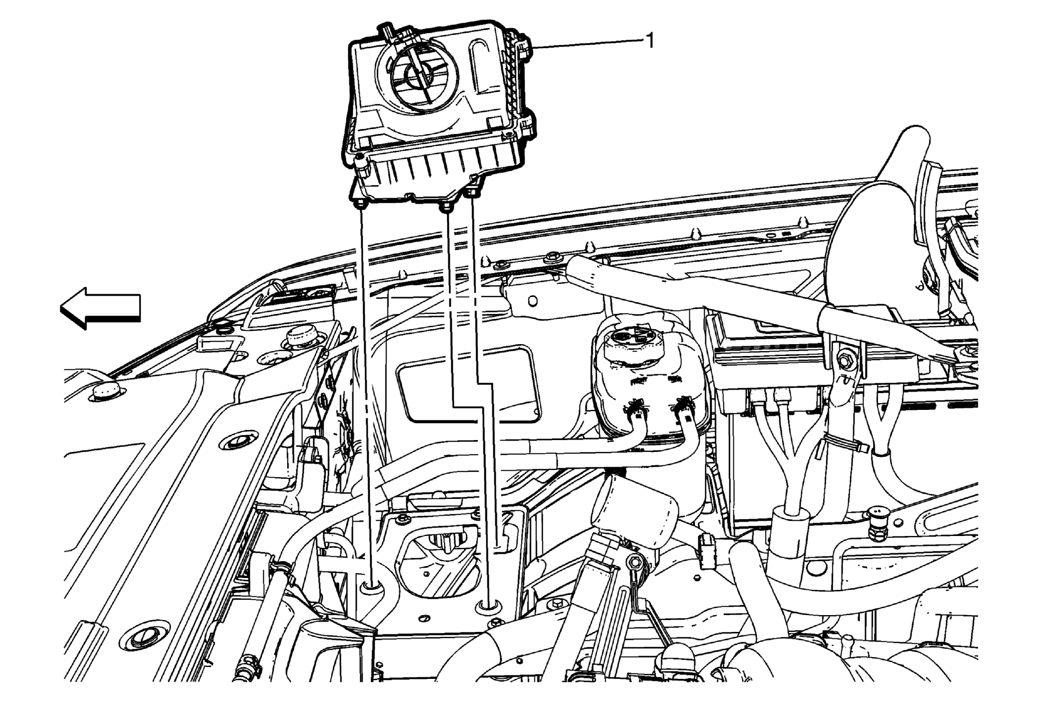 Air Cleaner Assembly Replacement — 2015 GMC Sierra 1500 Base, 4D Pickup ...