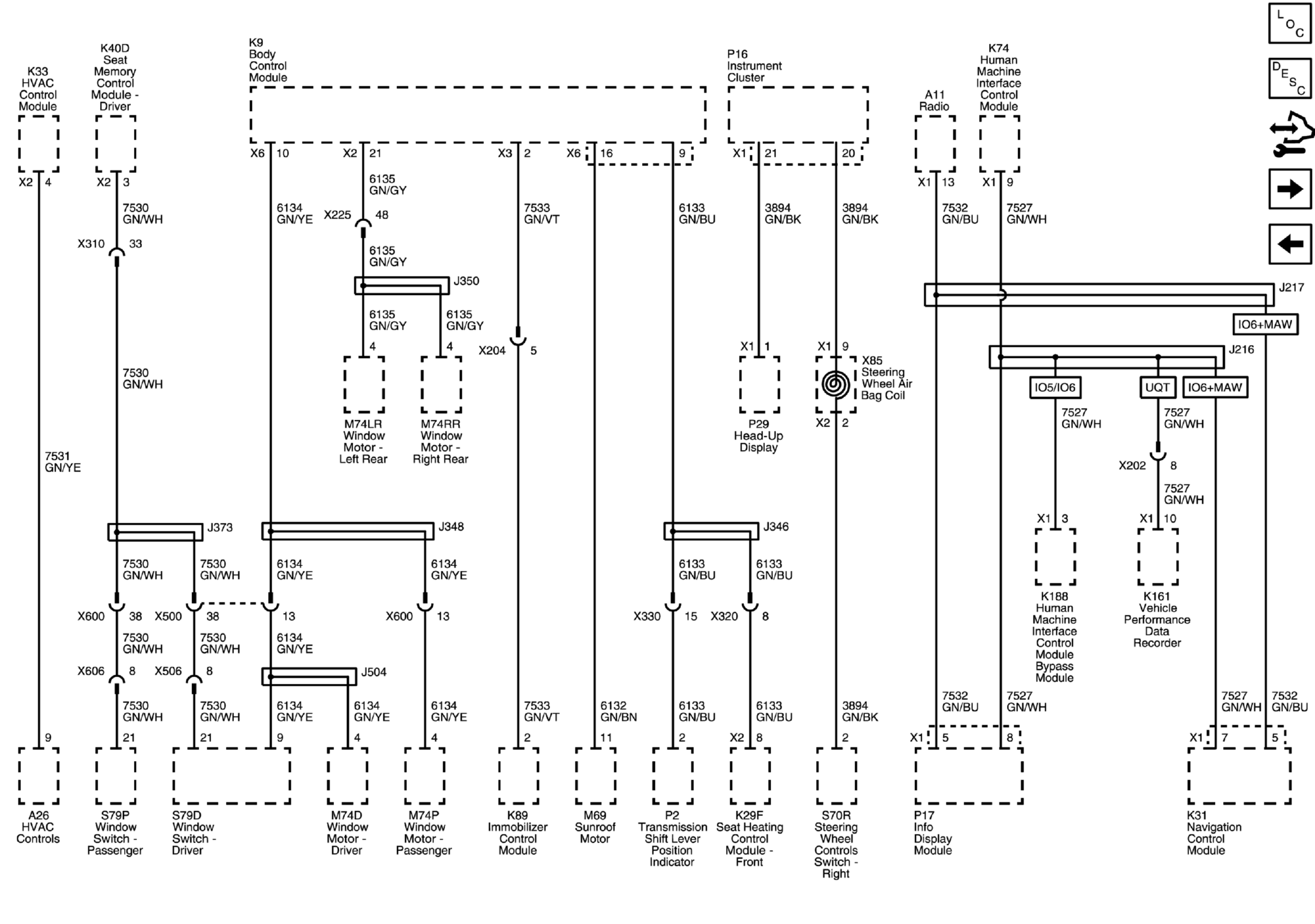 Linear Interconnect Network (LIN) Communication Busses — 2018 Chevrolet ...